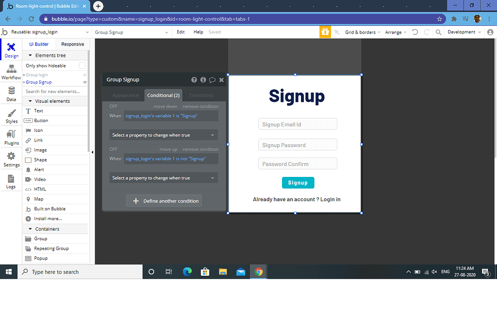 Bubble io: signup and login functionality Zeroqode Forum