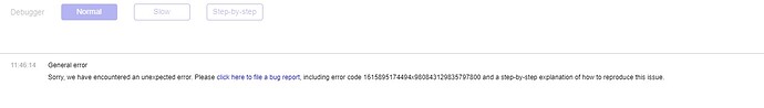 error