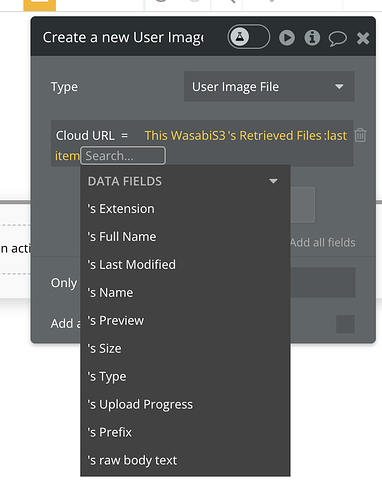 cannot find URLs in retrieved files