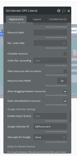 Air Calendar Settings 9