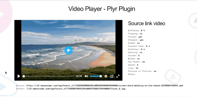 Plyr - Video Player
