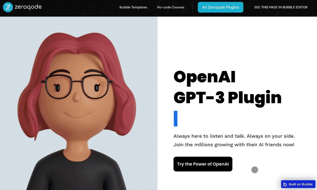 AI GPT-3 by OpenAI Private